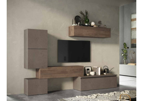 Mur TV infinity comp 16 bronze/mercure