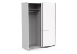 Armoire 2 portes coulissantes Ghost - L120 cm