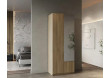 Armoire 2 portes+miroir  chene kroneberg - L80 cm