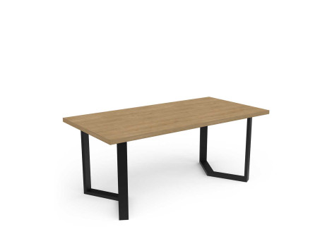 Table 1m80 pieds métal "V"