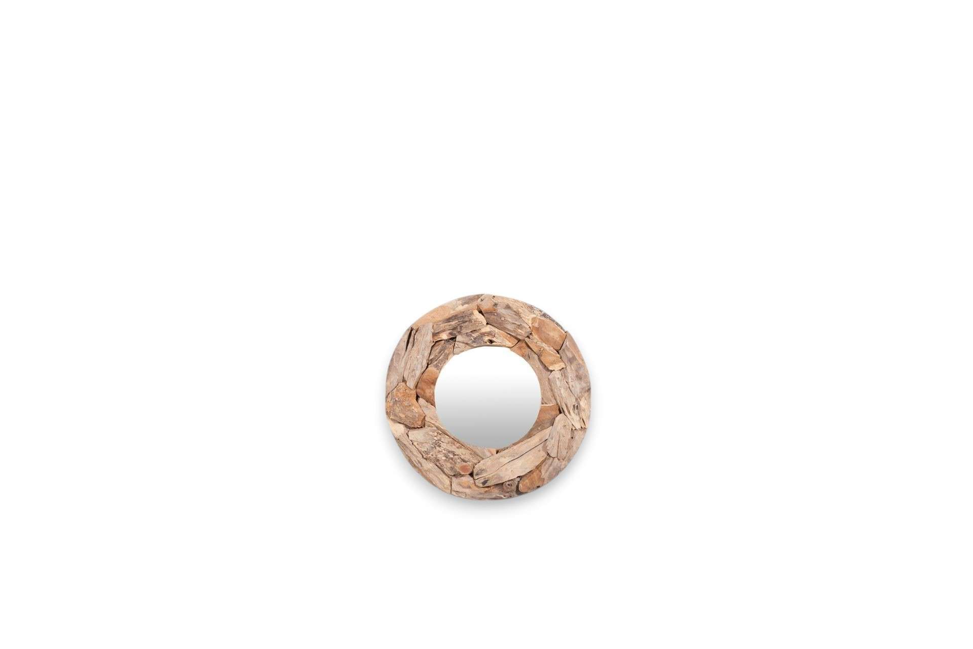 Miroir en bois érosion 90 cm