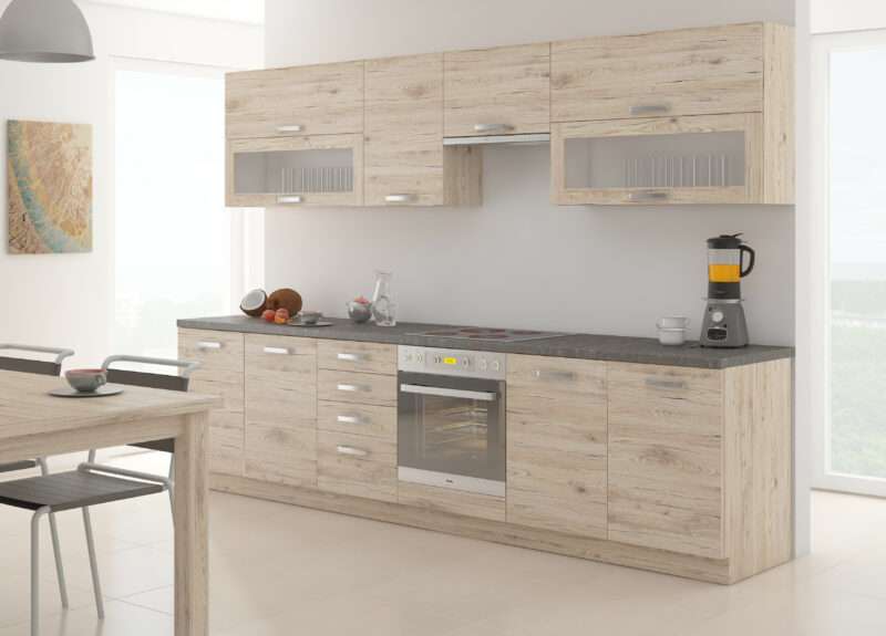 Cuisine Bordo 2m60