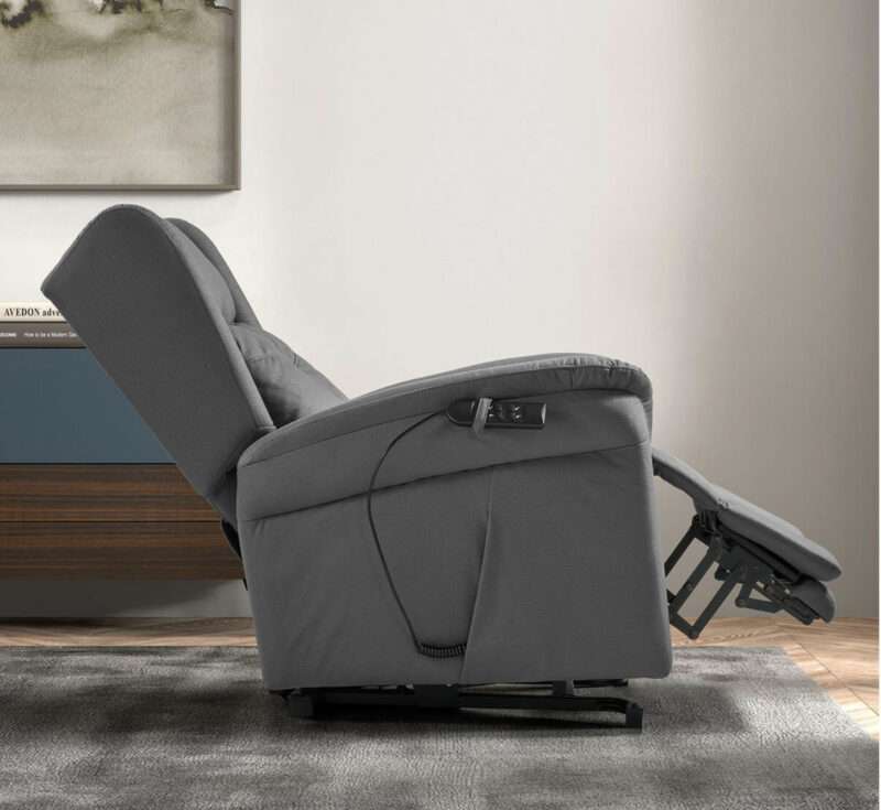 Fauteuil Releveur Jean Bi-Moteur  gris – Image 3