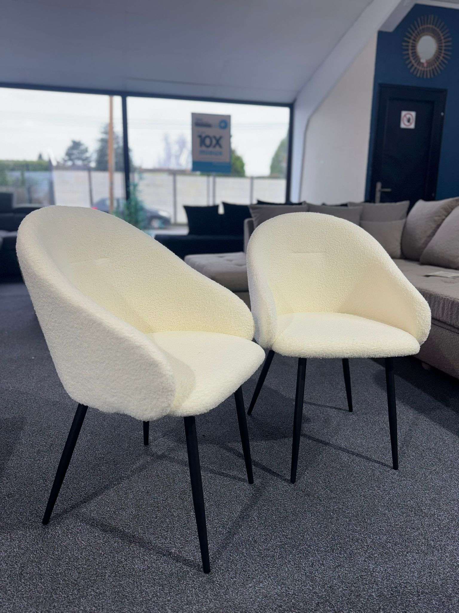 Chaise Matt blanc – Image 2