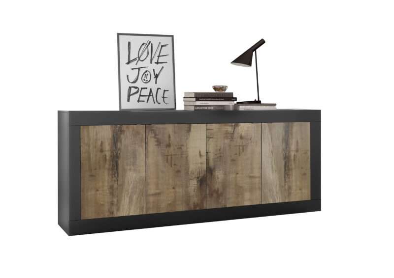 Ensemble Bahut 4 portes + Table 1m80 – Image 4