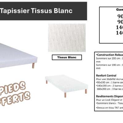 sommiers tapissiers 15 cm
