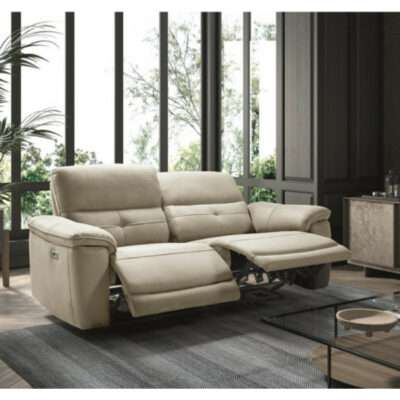 Canapé relax électrique Omaha beige