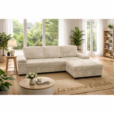 Canapé d'angle Caroline