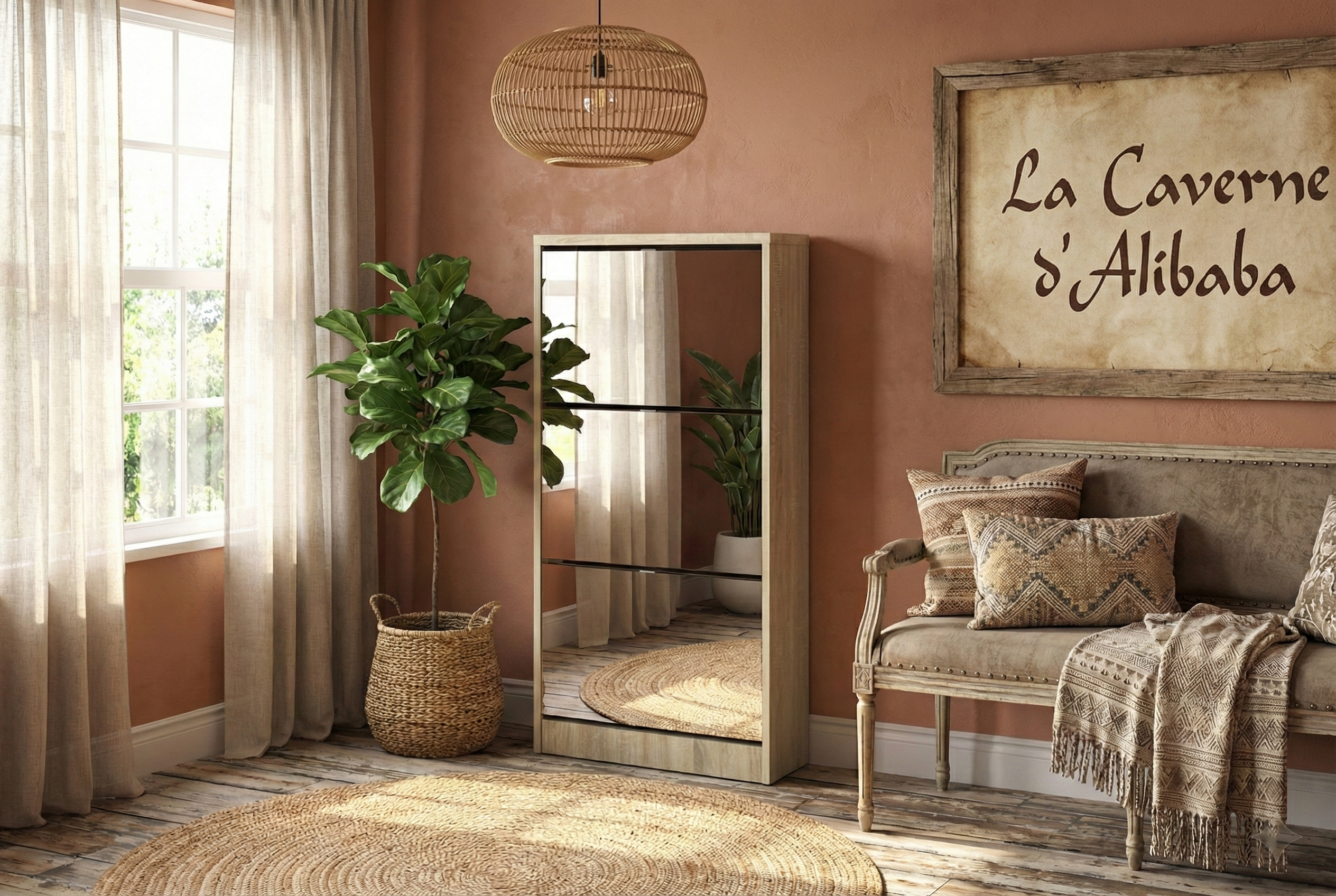 Armoire à chaussures Mexico