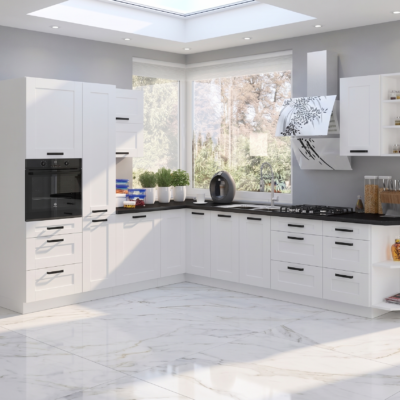 Composez votre cuisine Luna Blanc Mat