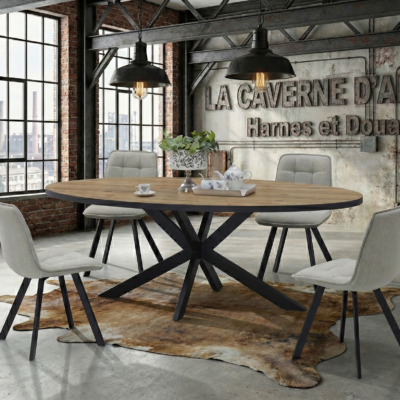 Table Ovale 2m20 Estienne