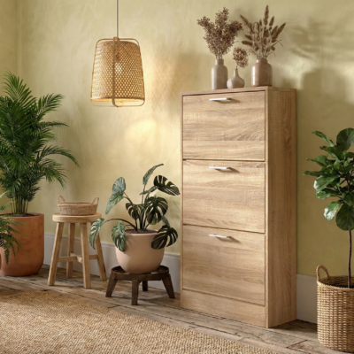 Armoire à chaussures Karine 3 portes somona