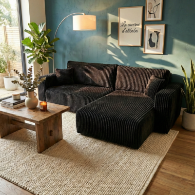 Canapé Piano XL Tilia 100 noir