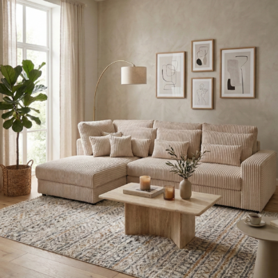 Canapé d'angle Sandra