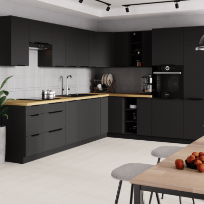 Composez votre cuisine Siena noir