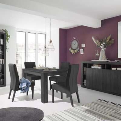 Salle à manger Jimini chêne noir