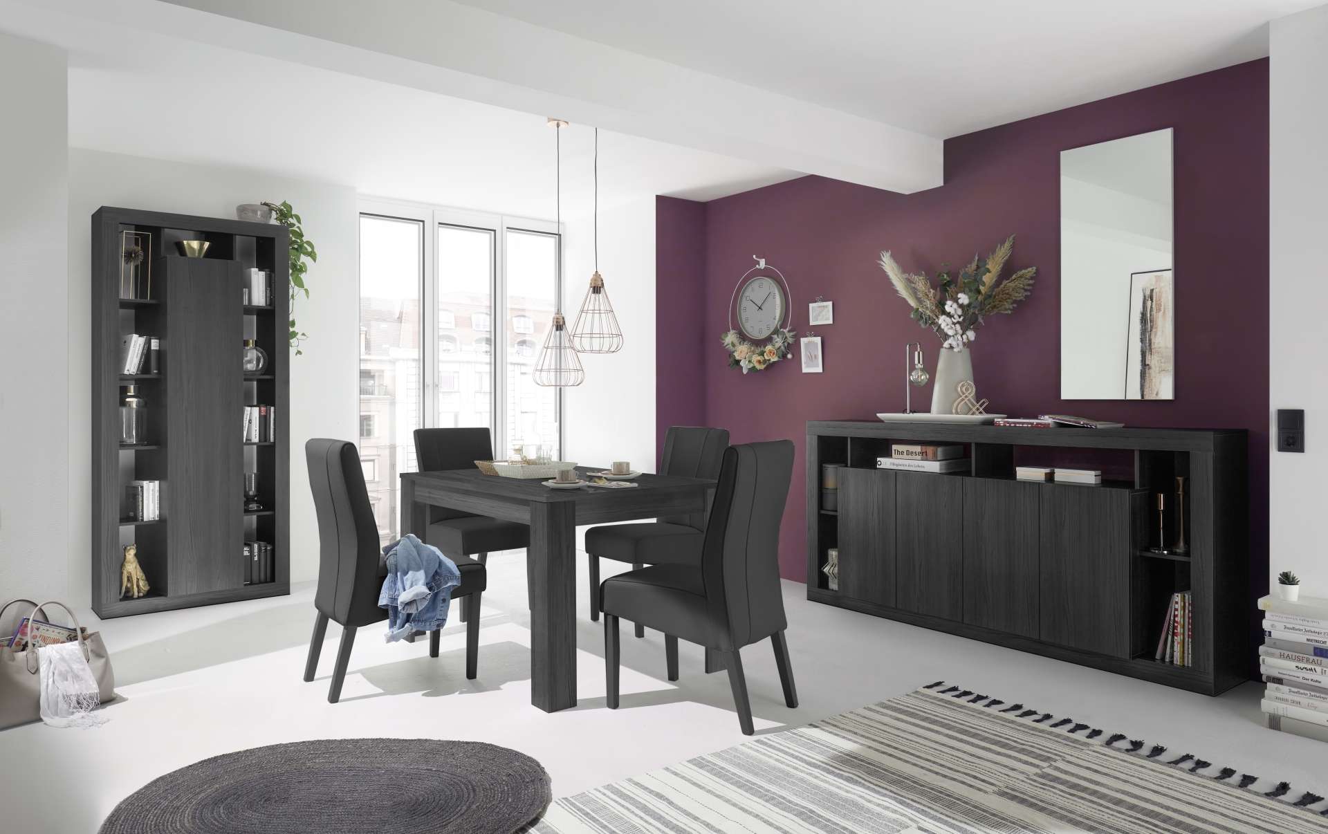 Salle à manger Jimini chêne noir