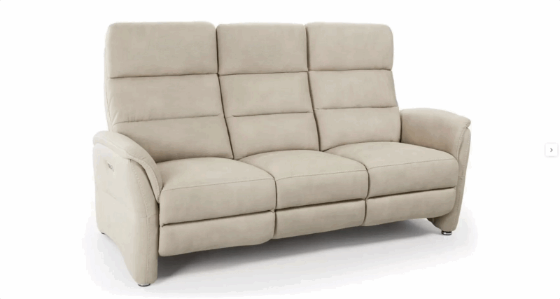 Canapé relaxation versace taupe – Image 7