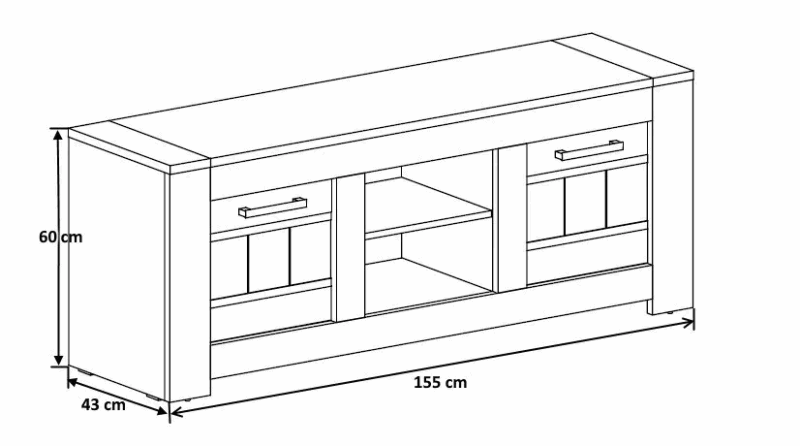 Meuble TV Tom – Image 2