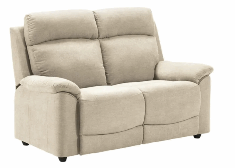 Canapé relaxation Canterbury tissus Beige clair – Image 2