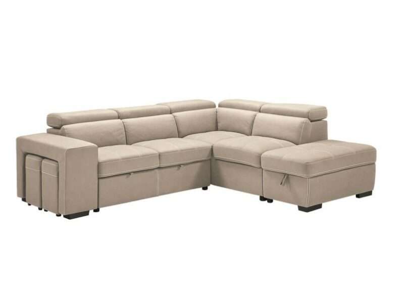 Canapé convertible Castille beige – Image 2