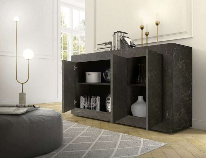 Salle à manger Basica marbre noir – Image 12