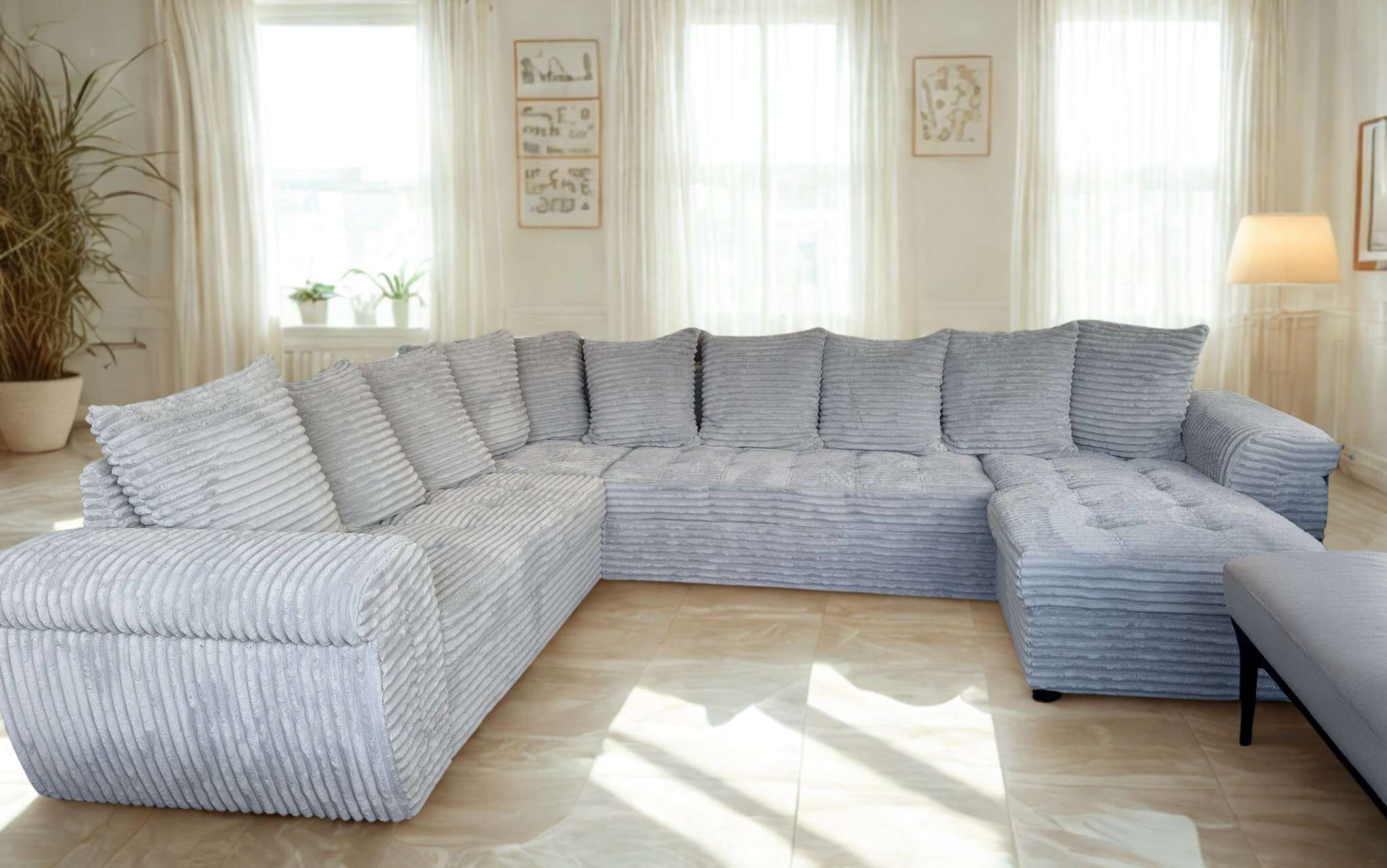 Canapé panoramique Milk tillia 86 personnalisable