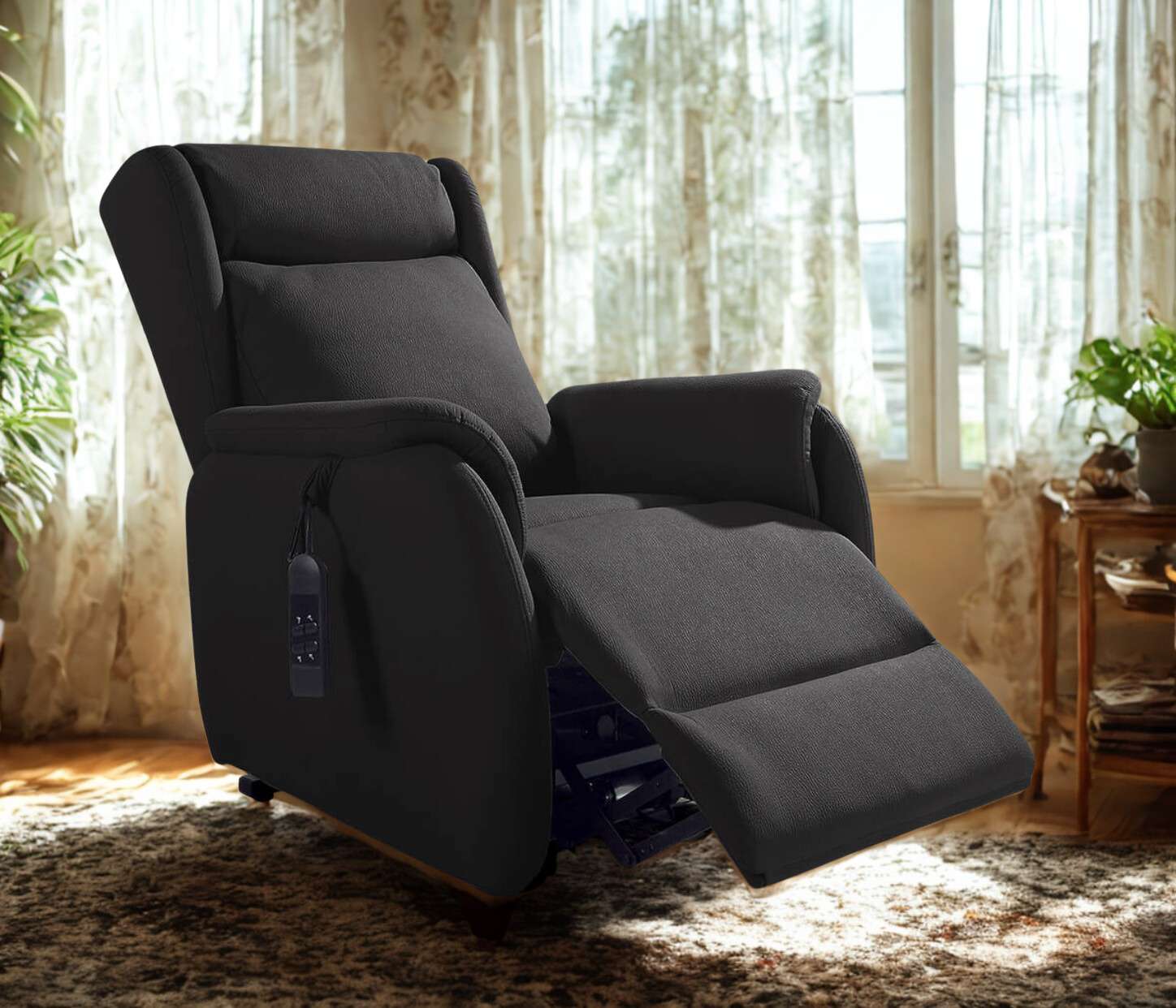 Fauteuil Releveur Mona Bi-Moteur Electrique gris