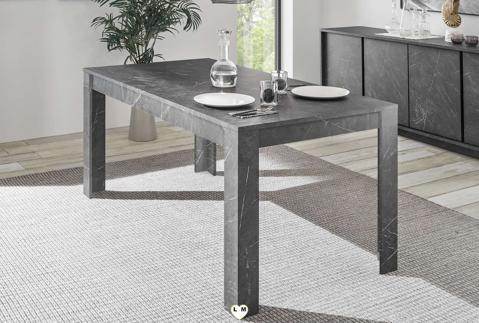 Salle à manger Kara noir – Image 10