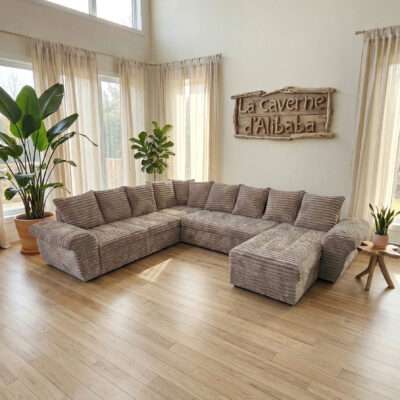 Canapé Milk gros côtelé