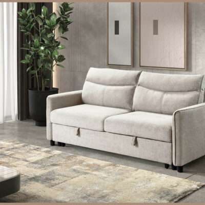 Canapé lit Portland beige