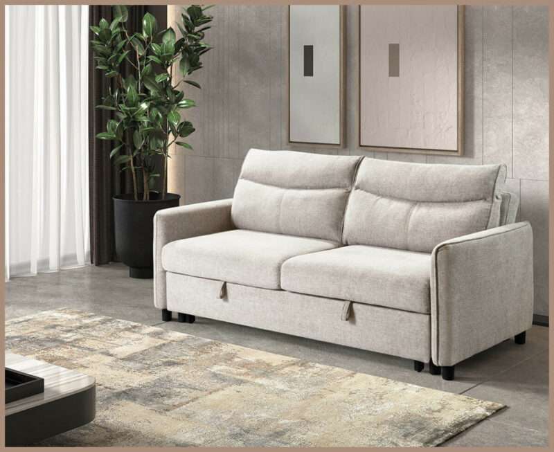 Canapé lit Portland beige