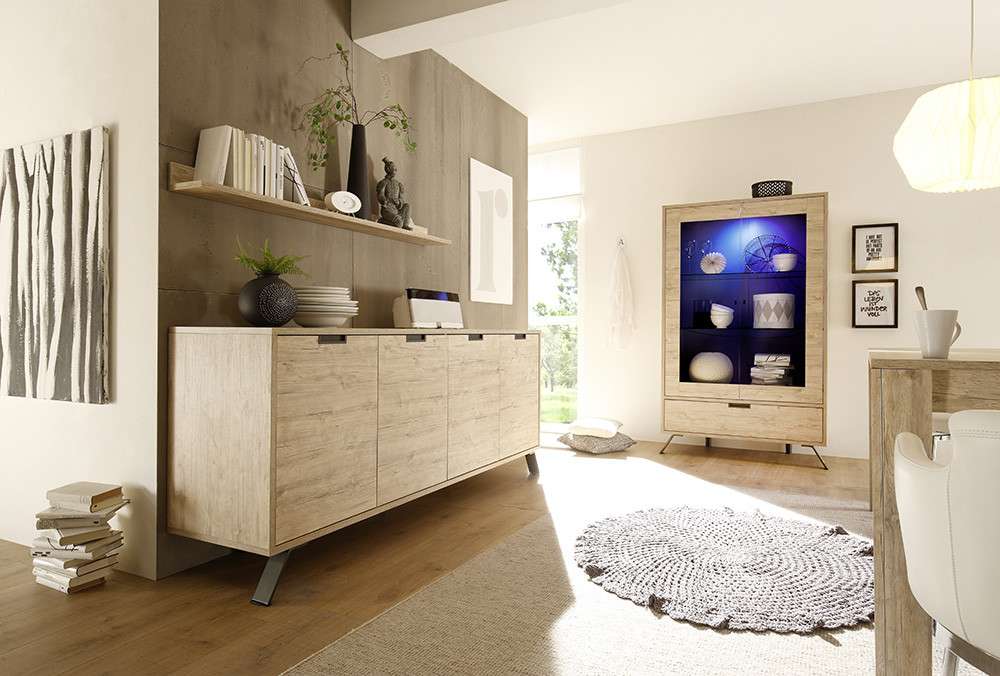 Salle à manger Palma chêne clair