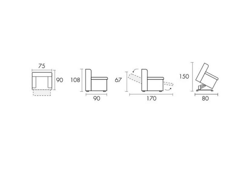 Fauteuil Releveur Mona Bi-Moteur Électrique taupe – Image 2